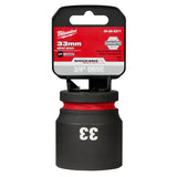 Milwaukee 49-66-6371 SHOCKWAVE Impact Duty™  3/4"Drive 33MM Standard 6 Point Socket - 2