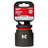 Milwaukee 49-66-6372 SHOCKWAVE Impact Duty™  3/4"Drive 34MM Standard 6 Point Socket - 2