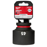 Milwaukee 49-66-6383 SHOCKWAVE Impact Duty™  3/4"Drive 45MM Standard 6 Point Socket - 2