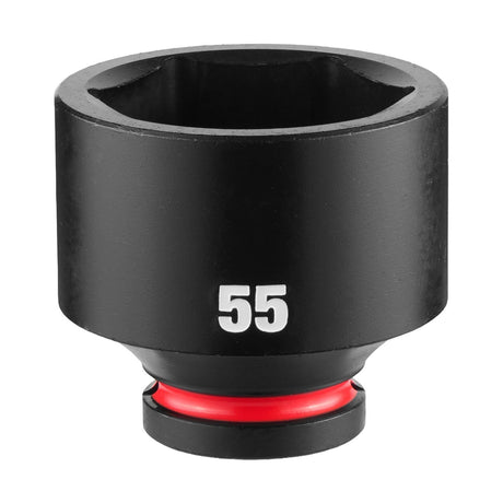Milwaukee 49-66-6390 SHOCKWAVE Impact Duty 3/4" Drive 55 mm Standard 6 Point Impact Socket