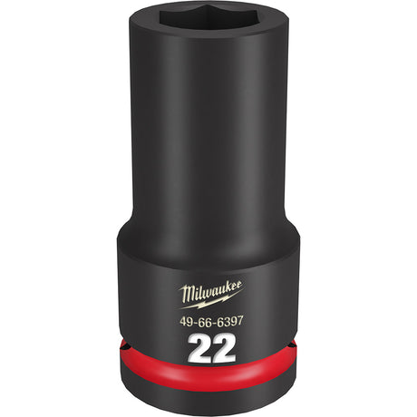 Milwaukee 49-66-6397 SHOCKWAVE Impact Duty™  3/4"Drive 22MM Deep 6 Point Socket