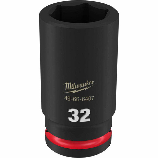 Milwaukee 49-66-6407 SHOCKWAVE Impact Duty™  3/4"Drive 32MM Deep 6 Point Socket