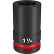 Milwaukee 49-66-6508 SHOCKWAVE Impact Duty™  1"Drive 1-1/4" Deep 6 Point Socket