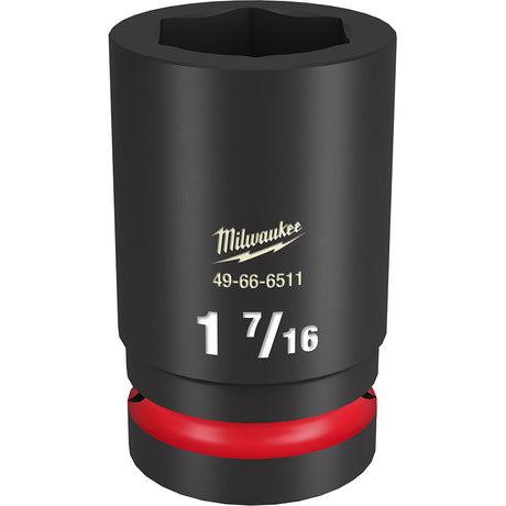 Milwaukee 49-66-6511 SHOCKWAVE Impact Duty™  1"Drive 1-7/16" Deep 6 Point Socket