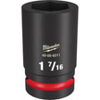 Milwaukee 49-66-6511 SHOCKWAVE Impact Duty™  1"Drive 1-7/16" Deep 6 Point Socket