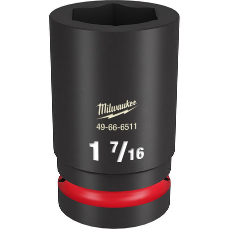 Milwaukee 49-66-6511 SHOCKWAVE Impact Duty™  1"Drive 1-7/16" Deep 6 Point Socket