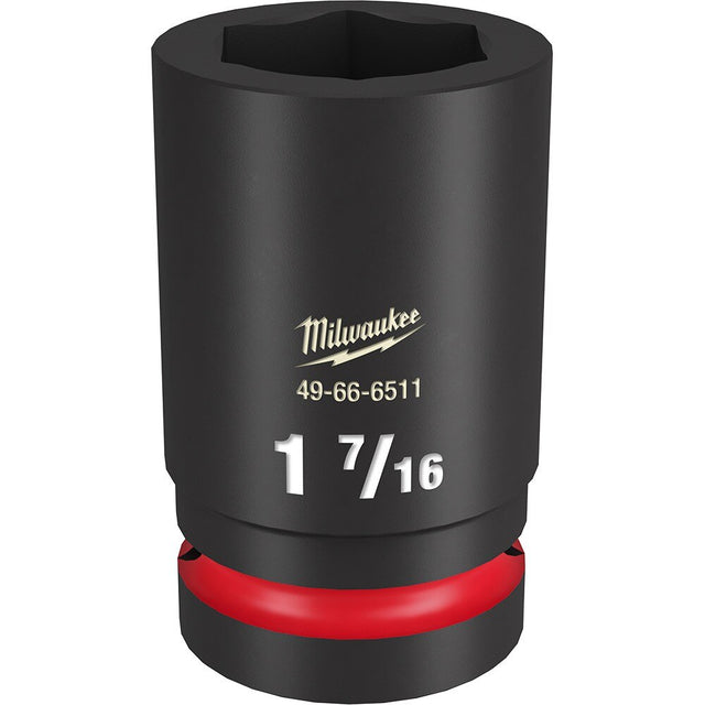Milwaukee 49-66-6511 SHOCKWAVE Impact Duty™  1"Drive 1-7/16" Deep 6 Point Socket