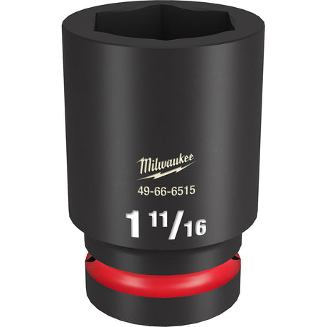 Milwaukee 49-66-6515 SHOCKWAVE Impact Duty™  1"Drive 1-11/16" Deep 6 Point Socket