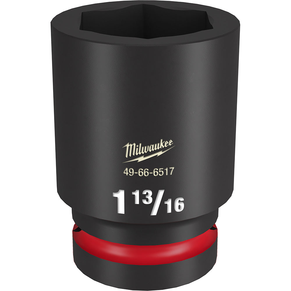 Milwaukee 49-66-6517 SHOCKWAVE Impact Duty™  1"Drive 1-13/16" Deep 6 Point Socket