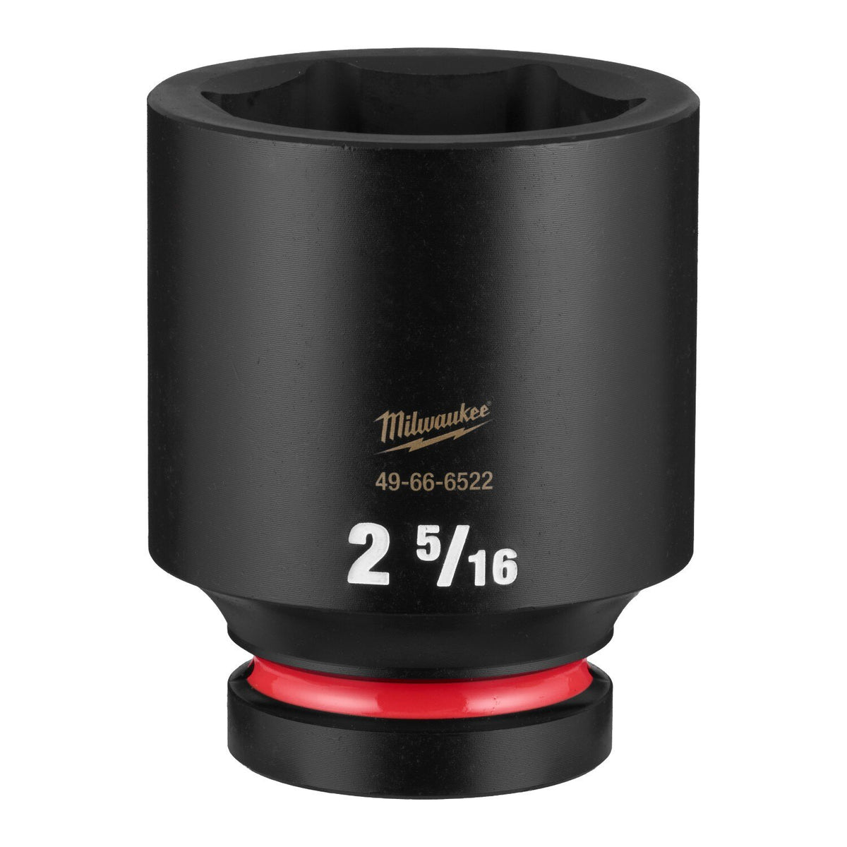 Milwaukee 49-66-6522 Shockwave 1" Drive 2-5/16" Deep 6 Point Impact Socket
