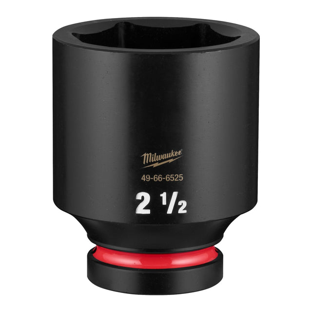 Milwaukee 49-66-6525 Shockwave Impact Duty 1" Drive 2-1/2" Deep 6-Point Socket