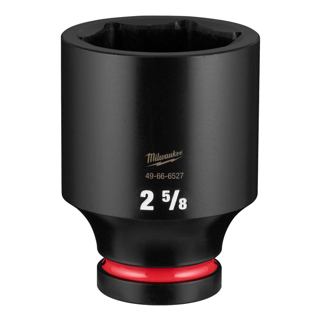 Milwaukee 49-66-6527 Shockwave 1" Drive 2-5/8" Deep 6-Point Impact Socket