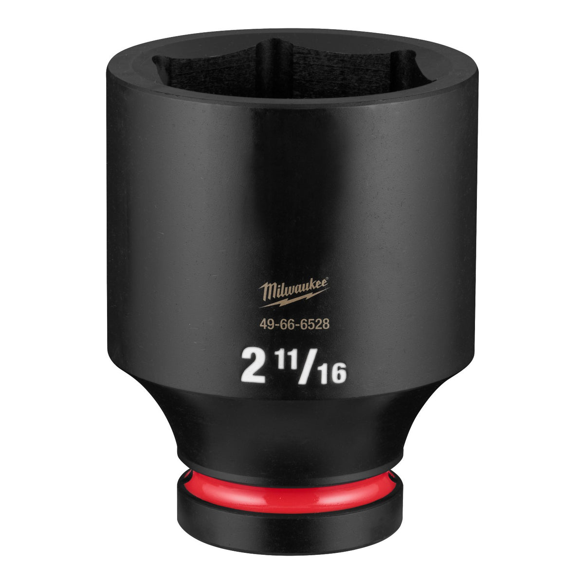 Milwaukee 49-66-6528 Shockwave 1" Drive 2-11/16" Deep 6-Point Impact Duty Socket