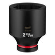 Milwaukee 49-66-6530 1" Drive 2-13/16" Deep 6 Point Impact Socket