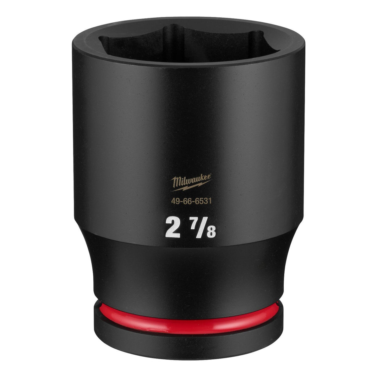 Milwaukee 49-66-6531 Shockwave 1" Drive 2-7/8" Deep 6-Point Impact Socket