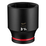 Milwaukee 49-66-6535 Shockwave 1" Drive 3-1/4" Deep 6-Point Impact Socket