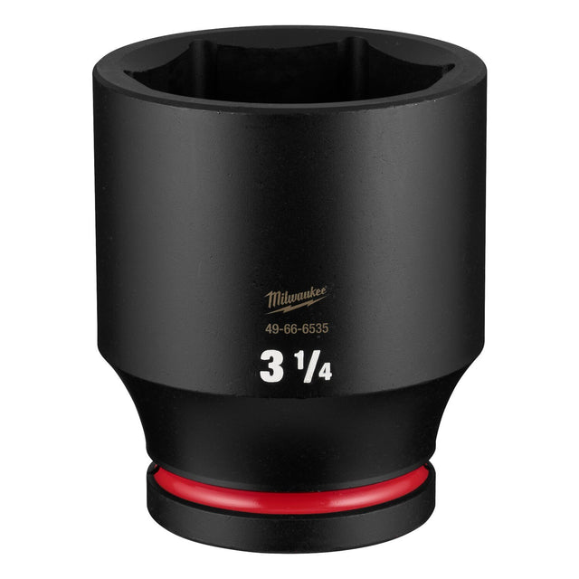 Milwaukee 49-66-6535 Shockwave 1" Drive 3-1/4" Deep 6-Point Impact Socket
