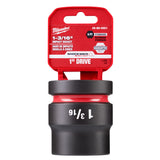 Milwaukee 49-66-6551 SHOCKWAVE Impact Duty 1" Drive 1-3/16" Standard 6 Point Socket - 3