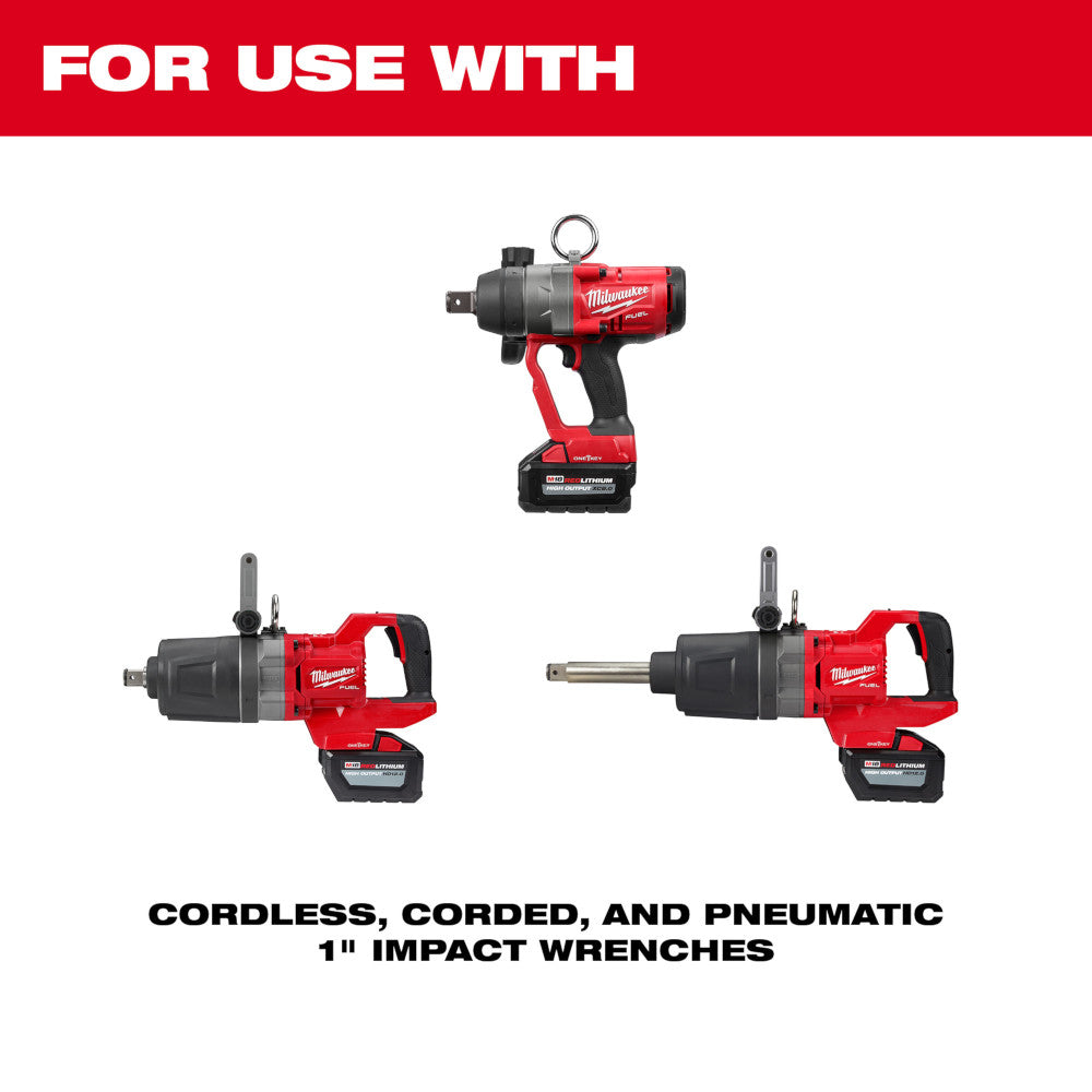 Milwaukee 49-66-6551 SHOCKWAVE Impact Duty 1" Drive 1-3/16" Standard 6 Point Socket - 4