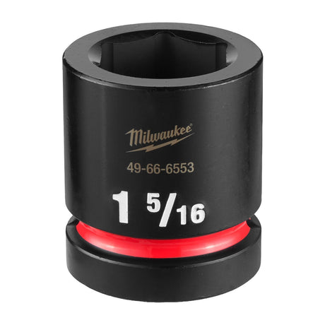 Milwaukee 49-66-6553 SHOCKWAVE Impact Duty 1" Drive 1-5/16" Standard 6 Point Impact Socket