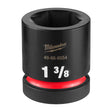 Milwaukee 49-66-6554 1" Drive 1-3/8" Standard 6 Point Impact Socket