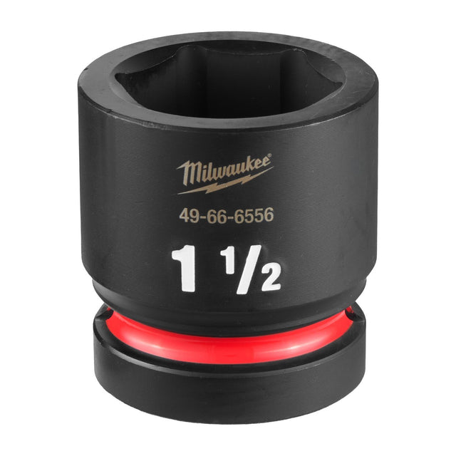Milwaukee 49-66-6556 SHOCKWAVE Impact Duty 1" Drive 1-1/2" Standard 6 Point Impact Socket