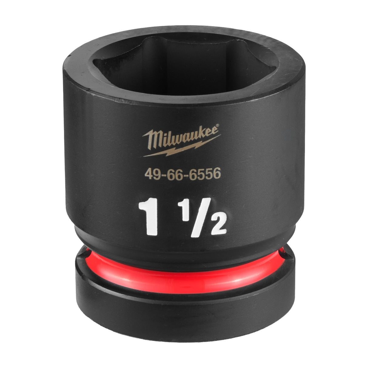 Milwaukee 49-66-6556 SHOCKWAVE Impact Duty 1" Drive 1-1/2" Standard 6 Point Impact Socket