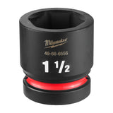 Milwaukee 49-66-6556 SHOCKWAVE Impact Duty 1" Drive 1-1/2" Standard 6 Point Impact Socket