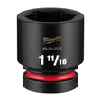 Milwaukee 49-66-6559 1" Drive 1-11/16" Standard 6 Point Impact Socket