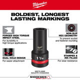 Milwaukee 49-66-6559 1" Drive 1-11/16" Standard 6 Point Impact Socket - 3
