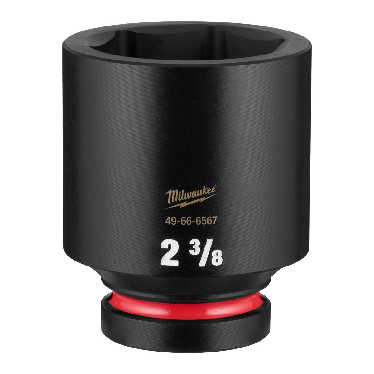 Milwaukee 49-66-6567 Shockwave 1" Drive 2-3/8" Deep 6-Point Impact Duty Socket