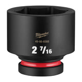 Milwaukee 49-66-6568 Shockwave 1" Drive 2-7/16" Standard 6 Point Impact Socket