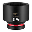 Milwaukee 49-66-6569 Shockwave Impact Duty 1" Drive 2-1/2" Standard 6 Point Socket