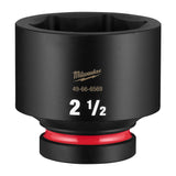 Milwaukee 49-66-6569 Shockwave Impact Duty 1" Drive 2-1/2" Standard 6 Point Socket
