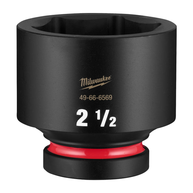 Milwaukee 49-66-6569 Shockwave Impact Duty 1" Drive 2-1/2" Standard 6 Point Socket