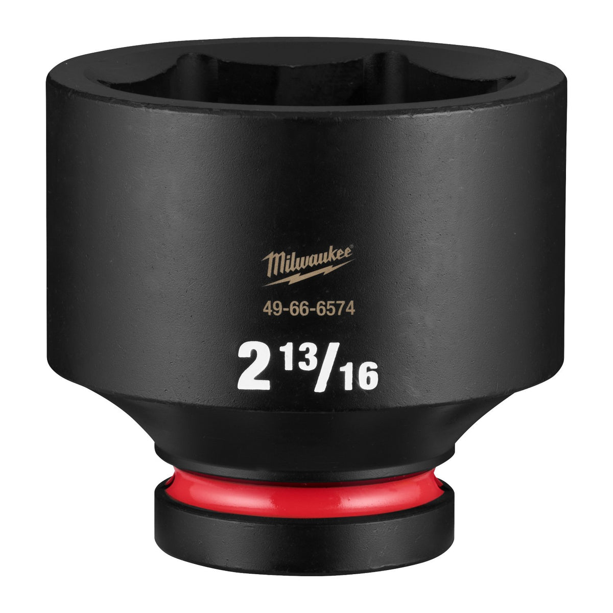Milwaukee 49-66-6574 1" Drive 2-13/16" Standard 6 Point Impact Socket