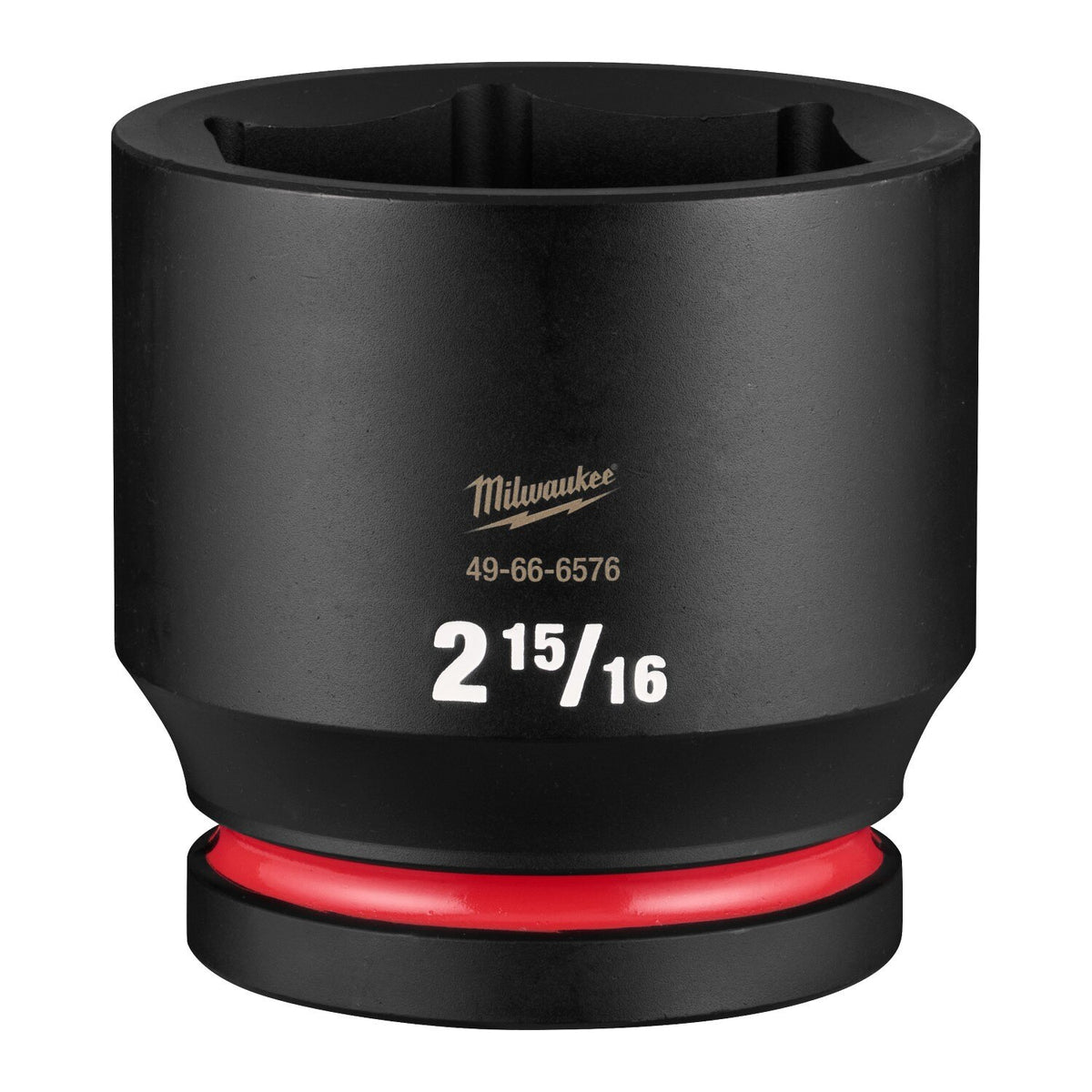 Milwaukee 49-66-6576 1" Drive 2-15/16" Standard 6 Point Impact Socket
