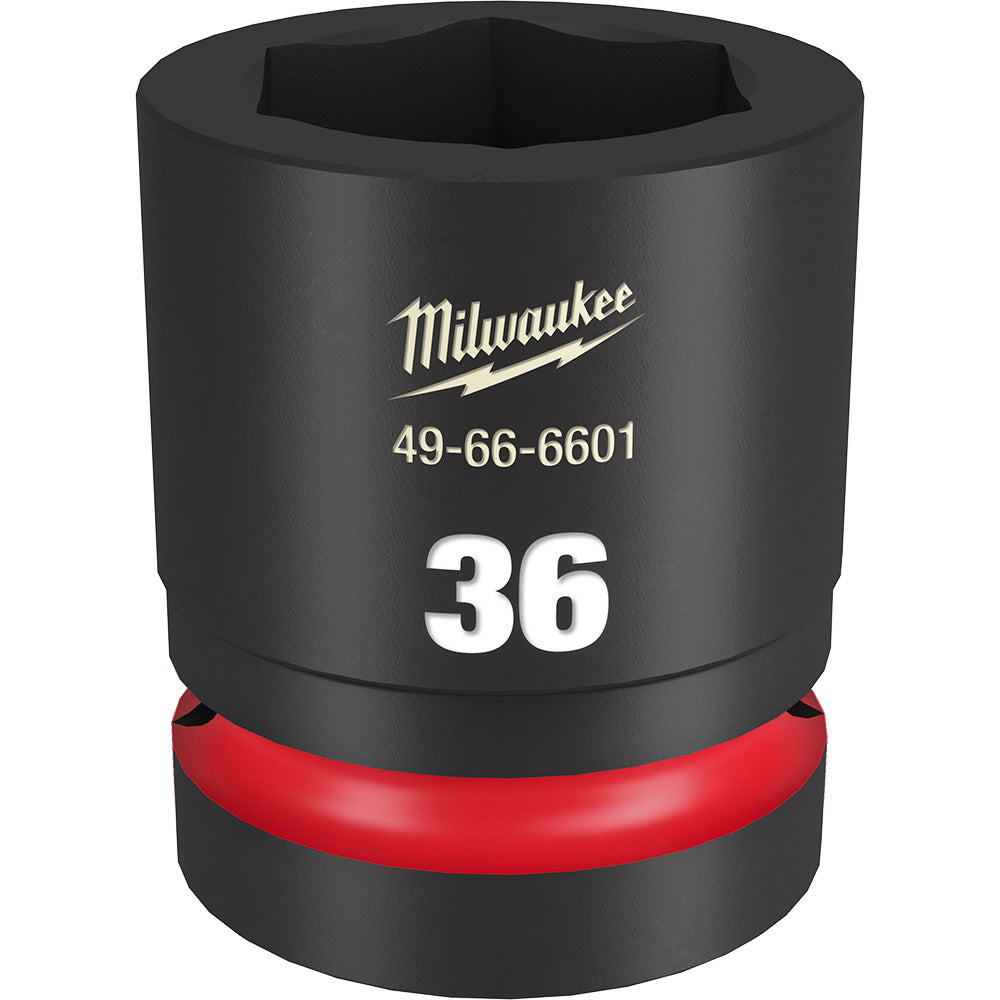 Milwaukee 49-66-6601 SHOCKWAVE Impact Duty™  1"Drive 36MM Standard 6 Point Socket