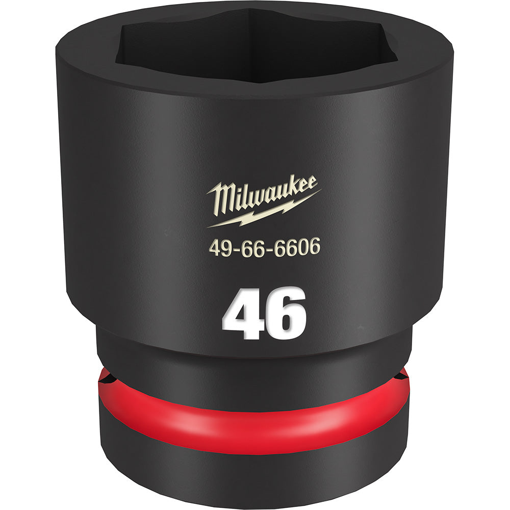 Milwaukee 49-66-6606 SHOCKWAVE Impact Duty™  1"Drive 46MM Standard 6 Point Socket