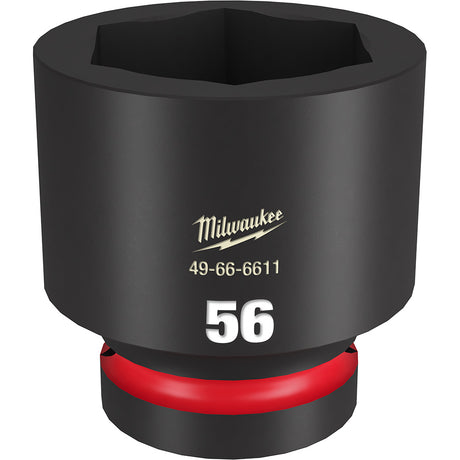 Milwaukee 49-66-6611 SHOCKWAVE Impact Duty™  1"Drive 56MM Standard 6 Point Socket