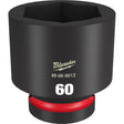 Milwaukee 49-66-6613 SHOCKWAVE Impact Duty™  1"Drive 60MM Standard 6 Point Socket