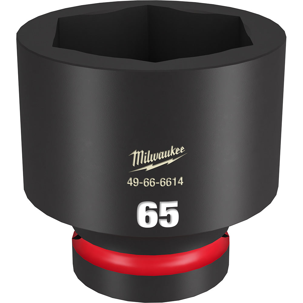 Milwaukee 49-66-6614 SHOCKWAVE Impact Duty™  1"Drive 65MM Standard 6 Point Socket