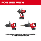 Milwaukee 49-66-6627 SHOCKWAVE Impact Duty 1" Drive 33mm Deep 6 Point Socket - 4