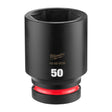 Milwaukee 49-66-6636 SHOCKWAVE Impact Duty 1" Drive 50 mm Deep 6 Point Metric Impact Socket