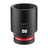 Milwaukee 49-66-6636 SHOCKWAVE Impact Duty 1" Drive 50 mm Deep 6 Point Metric Impact Socket