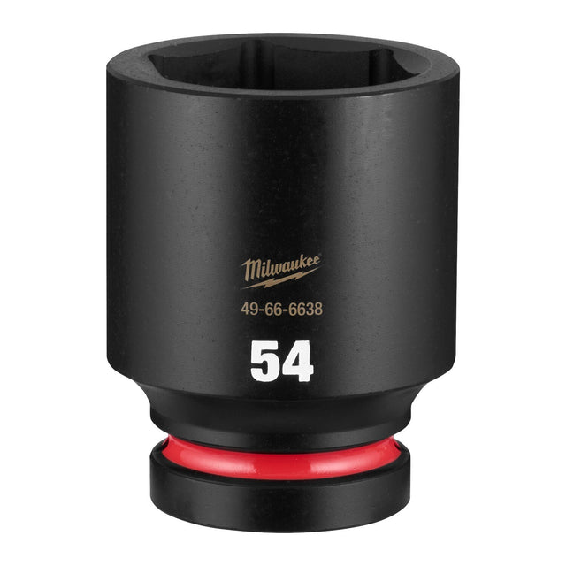 Milwaukee 49-66-6638 Shockwave 1" Drive 54 mm Deep 6 Point Impact Duty Socket