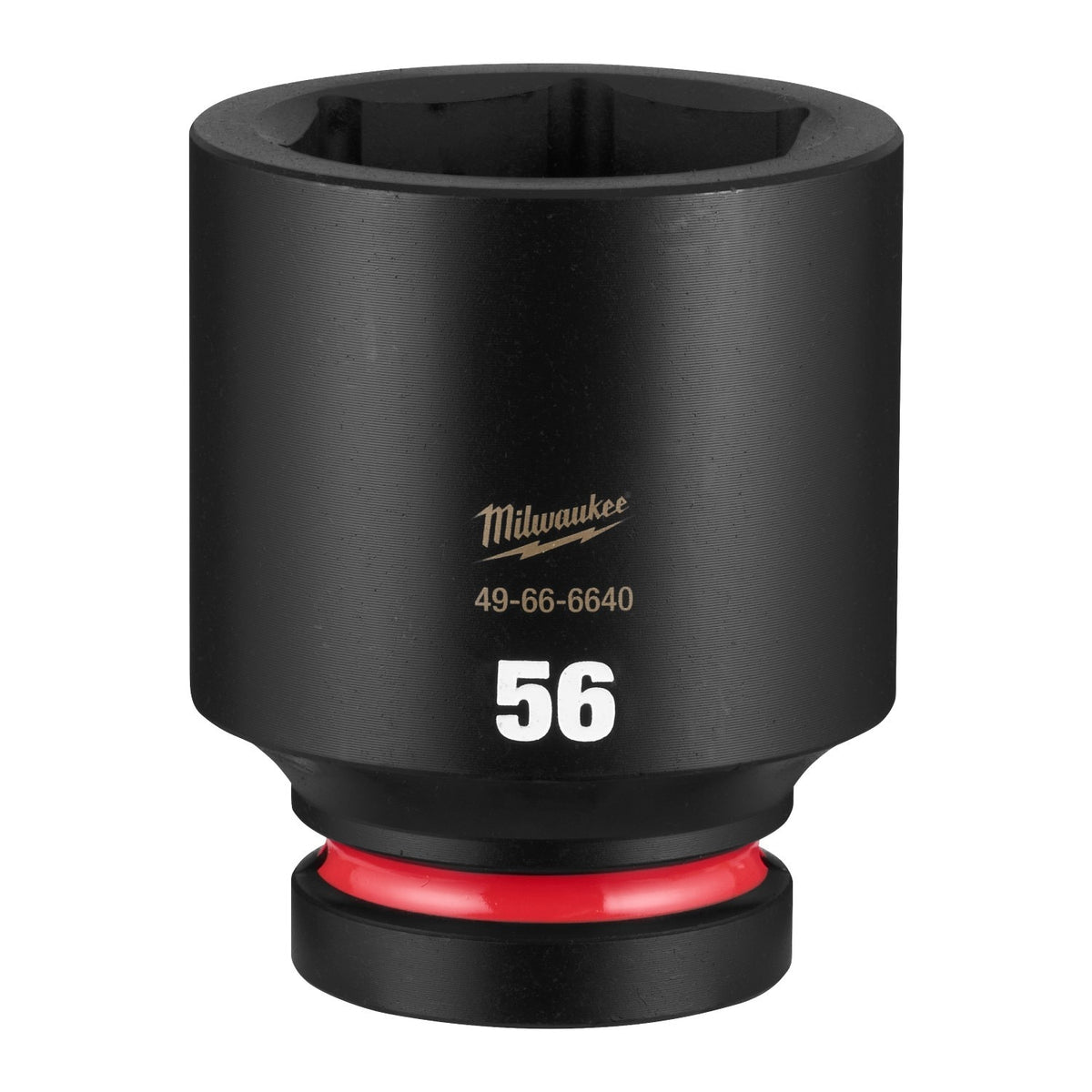Milwaukee 49-66-6640 Shockwave 1" Drive 56 mm Deep 6 Point Impact Duty Socket