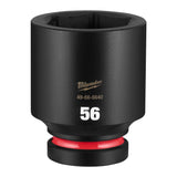 Milwaukee 49-66-6640 Shockwave 1" Drive 56 mm Deep 6 Point Impact Duty Socket