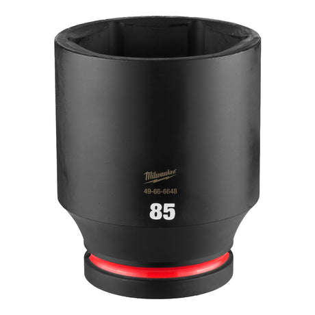 Milwaukee 49-66-6648 SHOCKWAVE Impact Duty 1" Drive 85 mm Deep 6 Point Impact Socket
