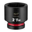 Milwaukee 49-66-6650 Shockwave 1" Drive 2-1/16" Standard 6-Point Impact Socket